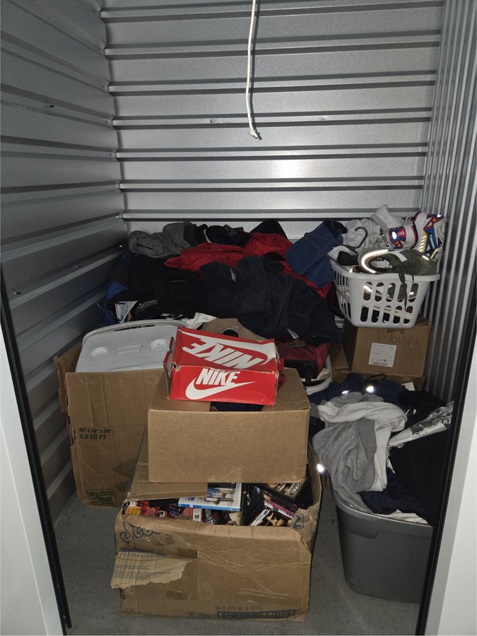 5 x 5 storage unit in Deland, FL