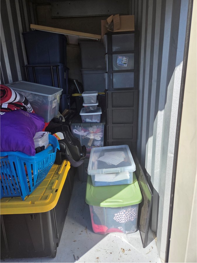 5 x 10 storage unit in McDonough, GA