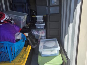 5 x 10 storage unit in McDonough, GA