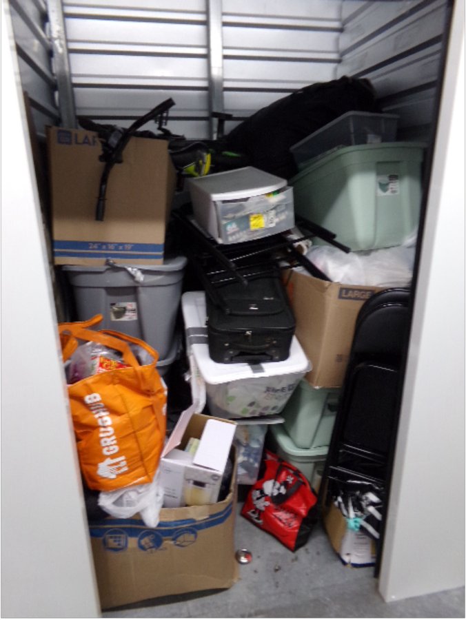 5 x 5 storage unit in Pawtucket, RI