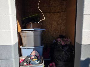 5 x 5 storage unit in Louisville, KY