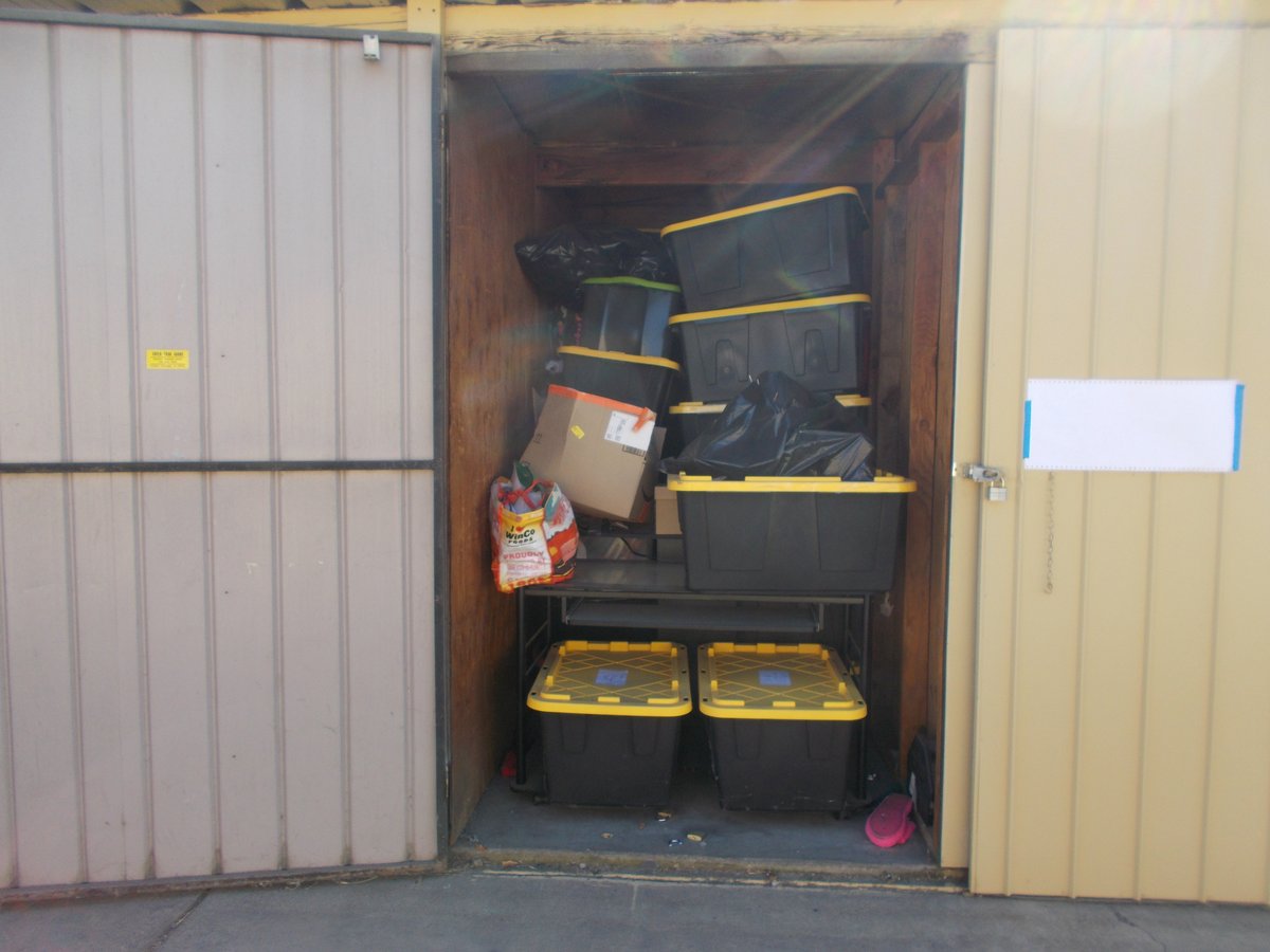 5 x 15 storage unit in North Highlands, CA