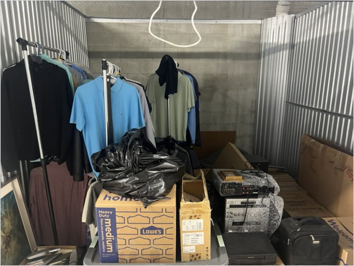 10 x 10 storage unit in Pompano Beach, FL