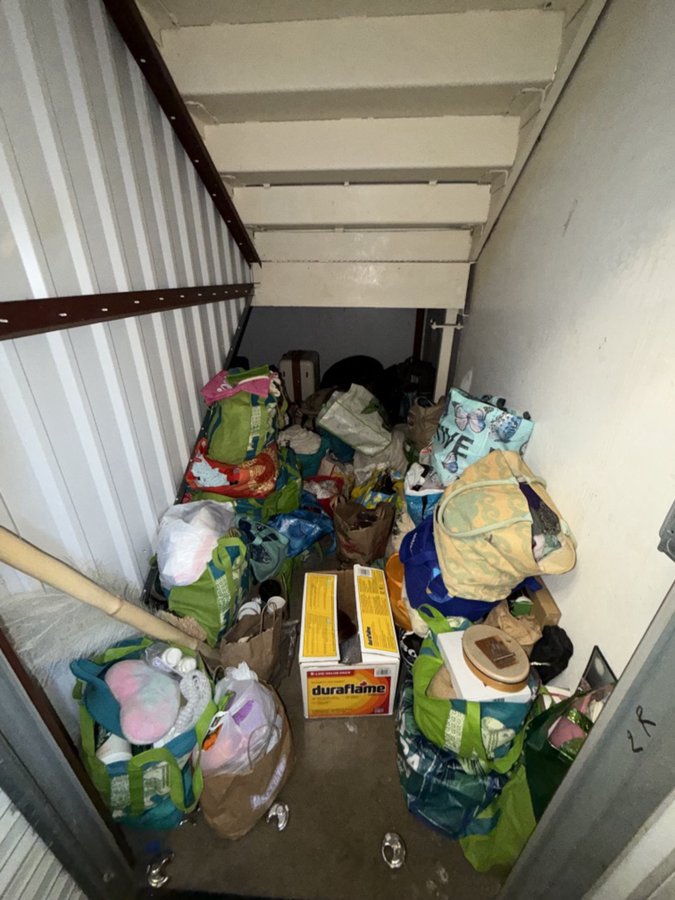 5 x 5 storage unit in Goleta, CA