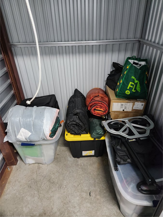 5 x 5 storage unit in Hollywood, FL