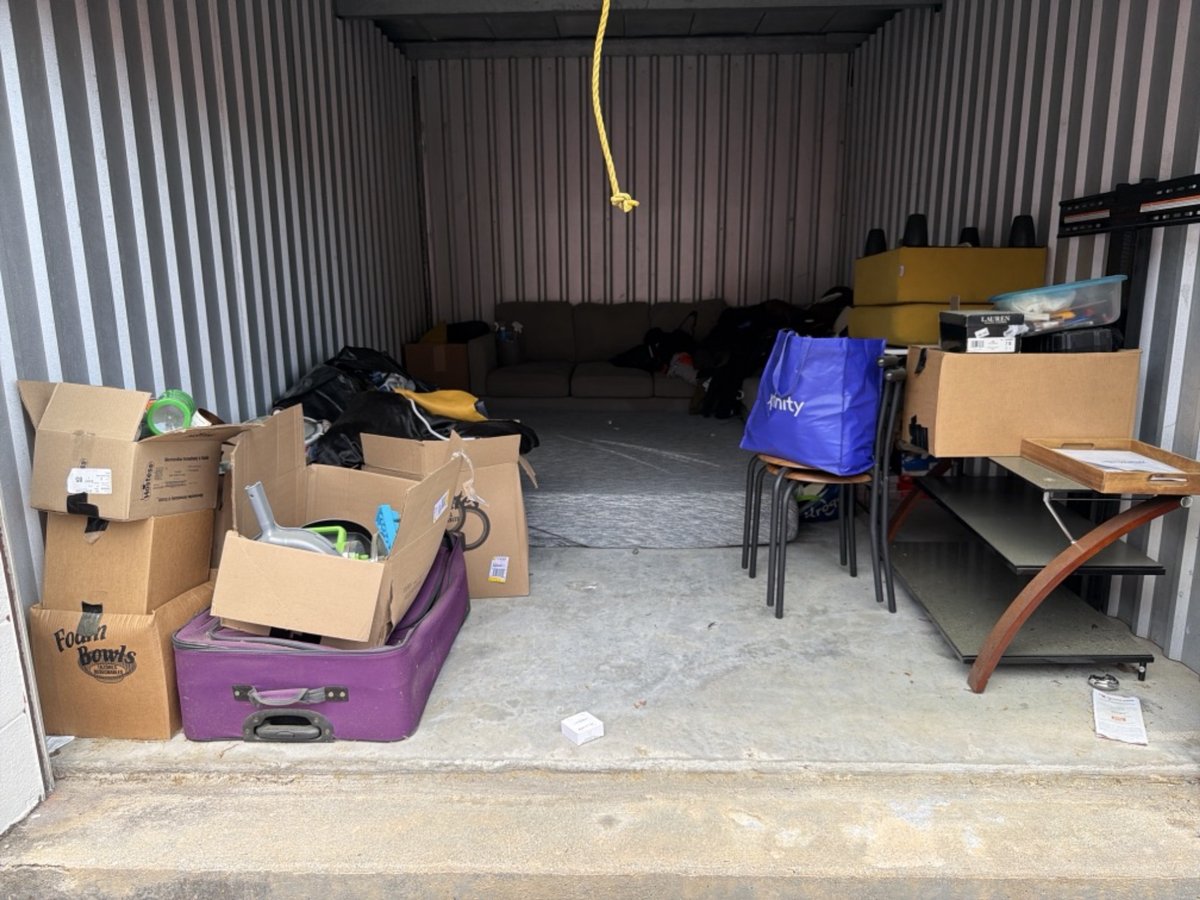10 x 15 storage unit in Petersburg, VA