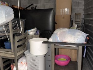 7 x 10 storage unit in San Jose, CA