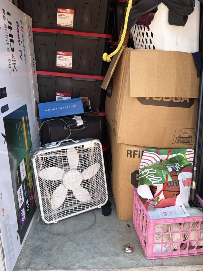 5 x 10 storage unit in Petersburg, VA