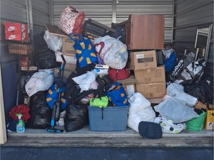 10 x 10 storage unit in Evansville, IN