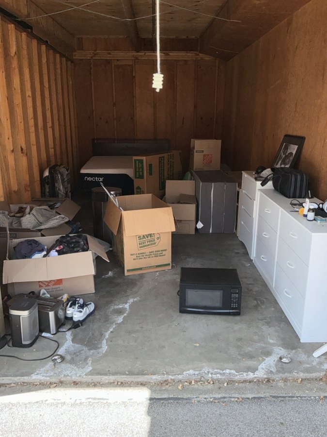 10 x 20 storage unit in Santa Barbara, CA