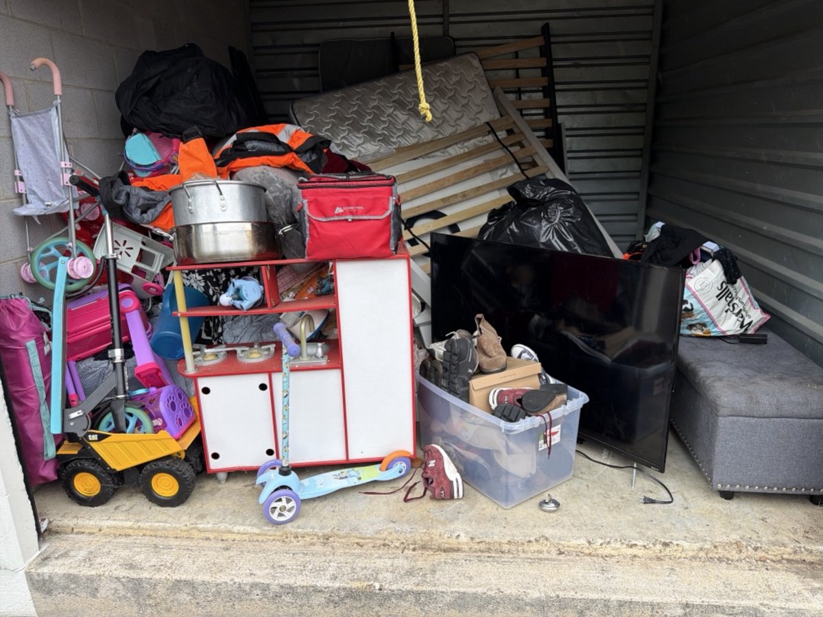 10 x 10 storage unit in Richmond, VA