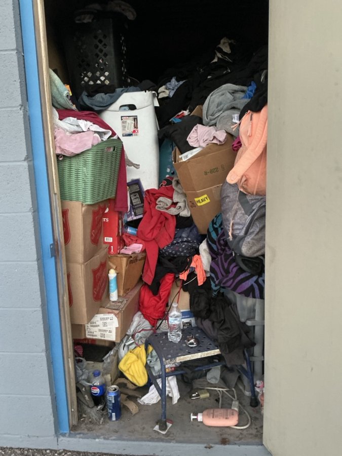 5 x 10 storage unit in Albuquerque, NM
