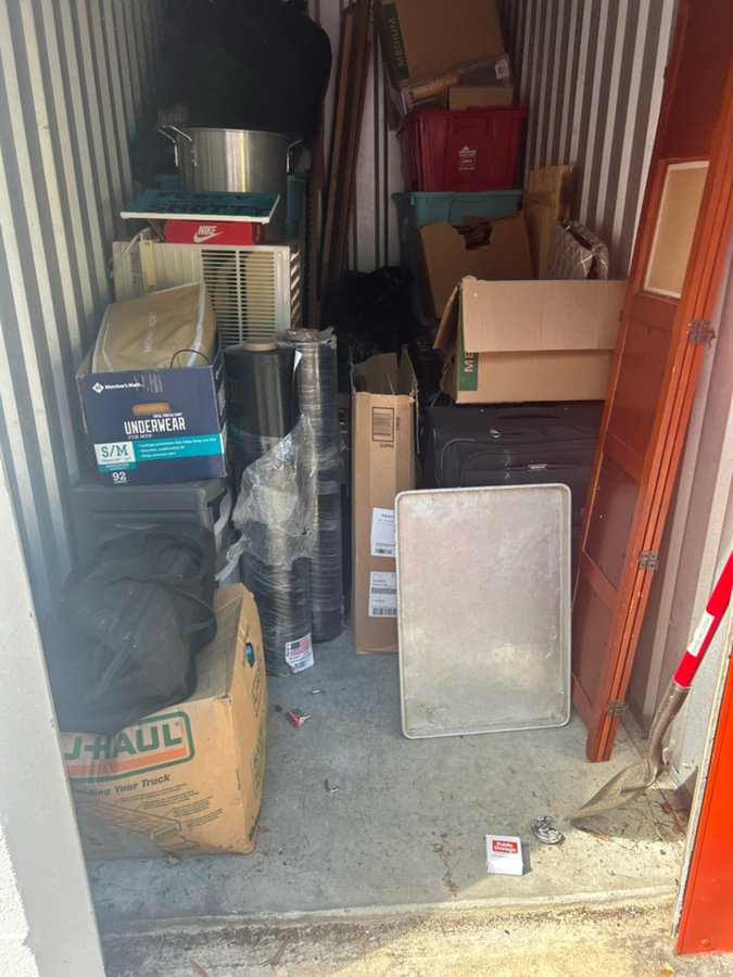 5 x 10 storage unit in Petersburg, VA