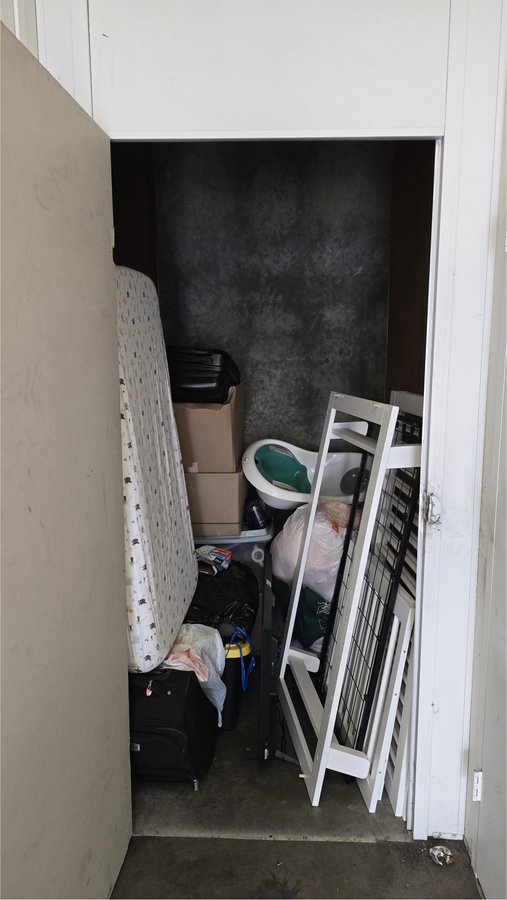 4 x 5 storage unit in Concord, CA