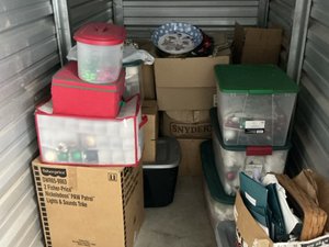 5 x 10 storage unit in York, PA