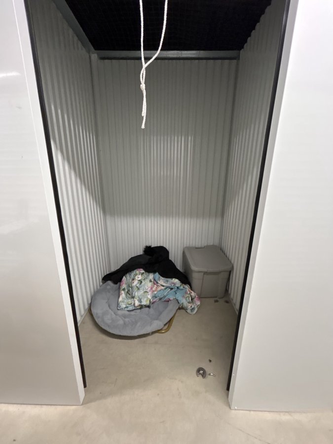 5 x 5 storage unit in York, PA