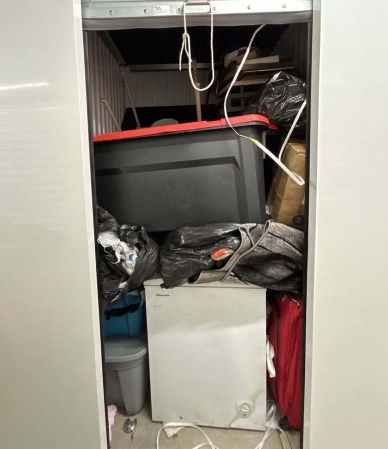 5 x 5 storage unit in York, PA