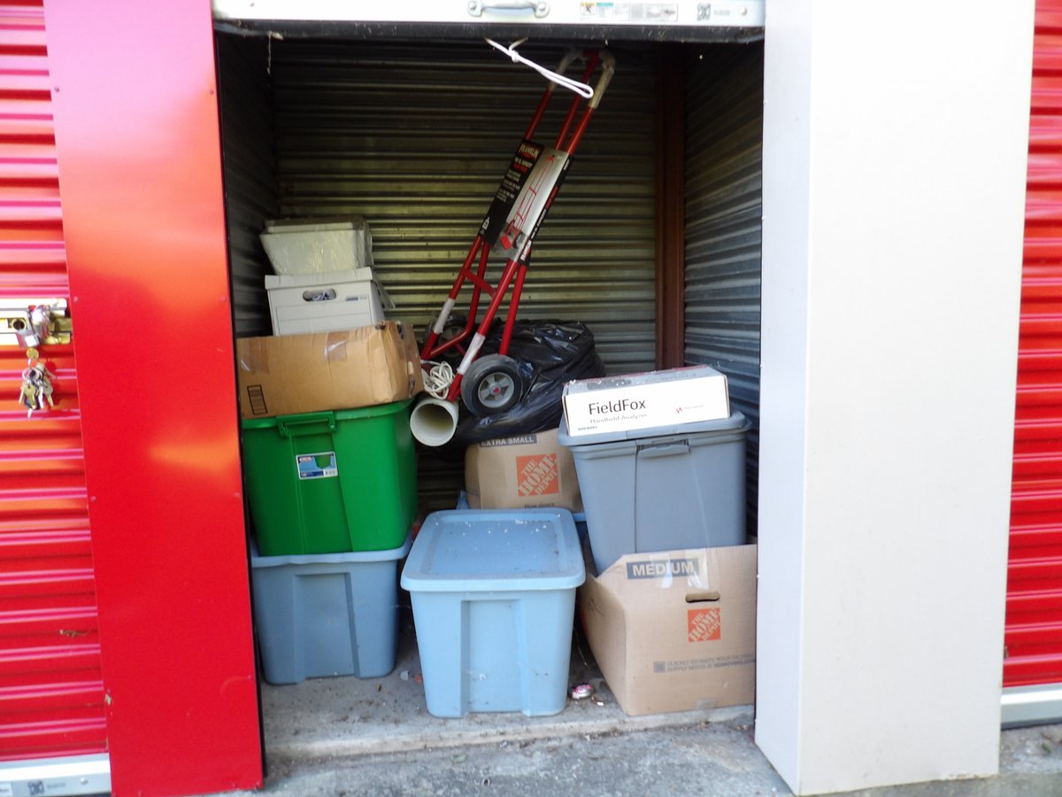 5 x 5 storage unit in Fall River, MA