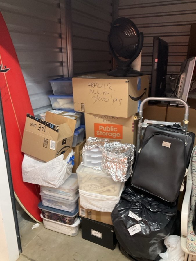 10 x 10 storage unit in Laguna Woods, CA