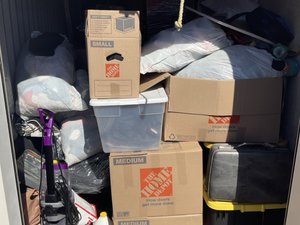 6 x 12 storage unit in Irvine, CA