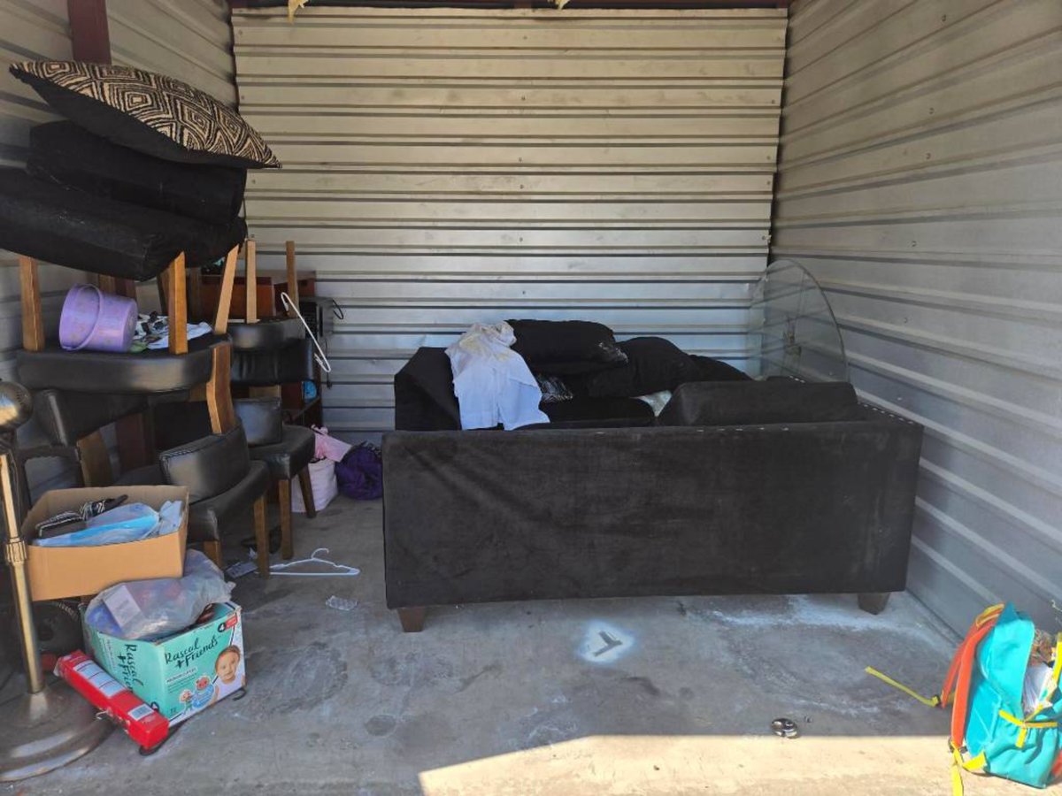10 x 10 storage unit in Mesquite, TX