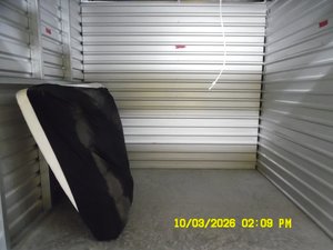 10 x 10 storage unit in Greensboro, NC