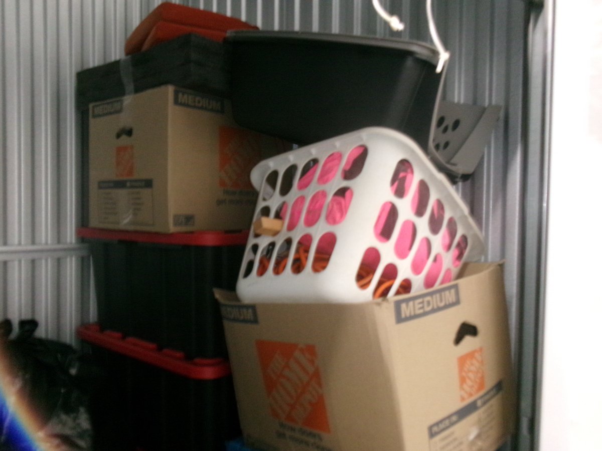 5 x 5 storage unit in Trenton, NJ