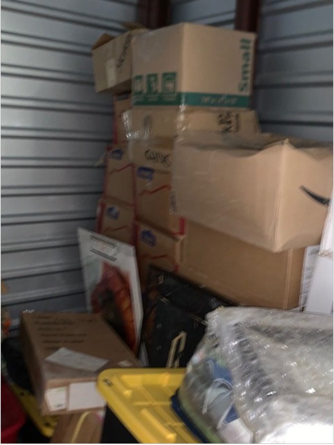 10 x 10 storage unit in Fredericksburg, VA