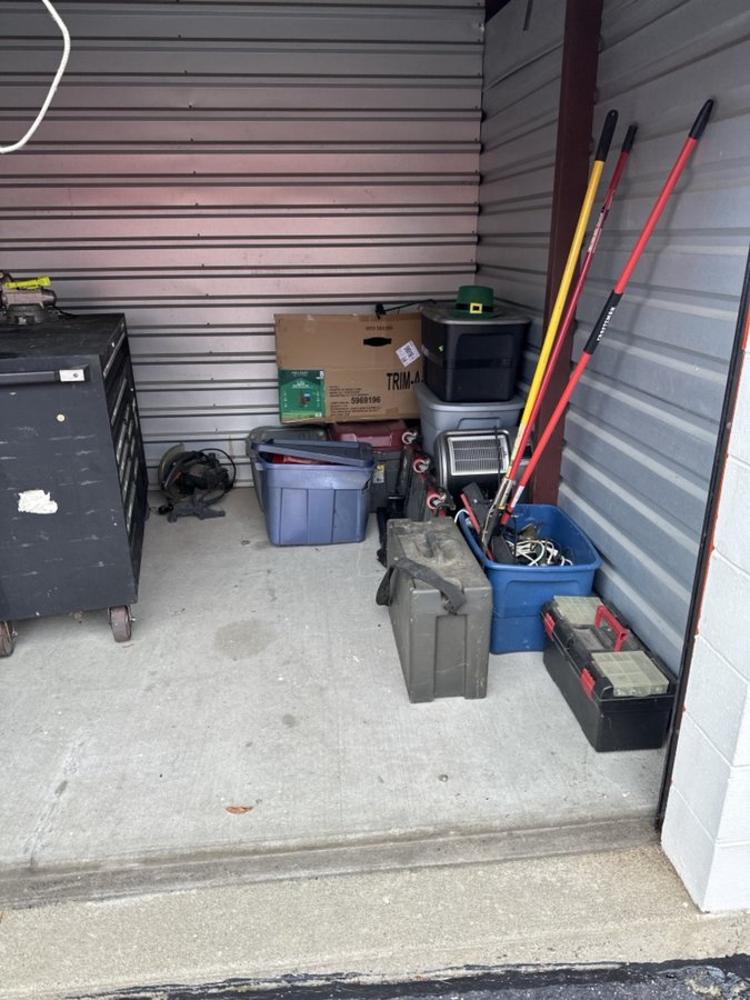 10 x 10 storage unit in Clinton Township, MI