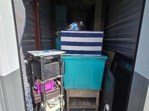 5 x 10 storage unit in Spring Hill, FL
