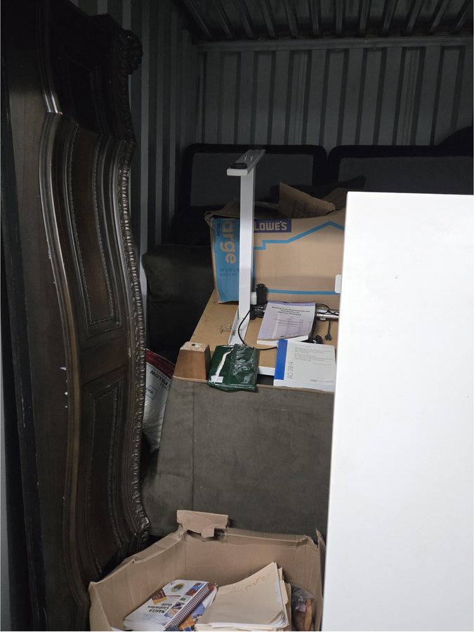 10 x 10 storage unit in Concord, NC