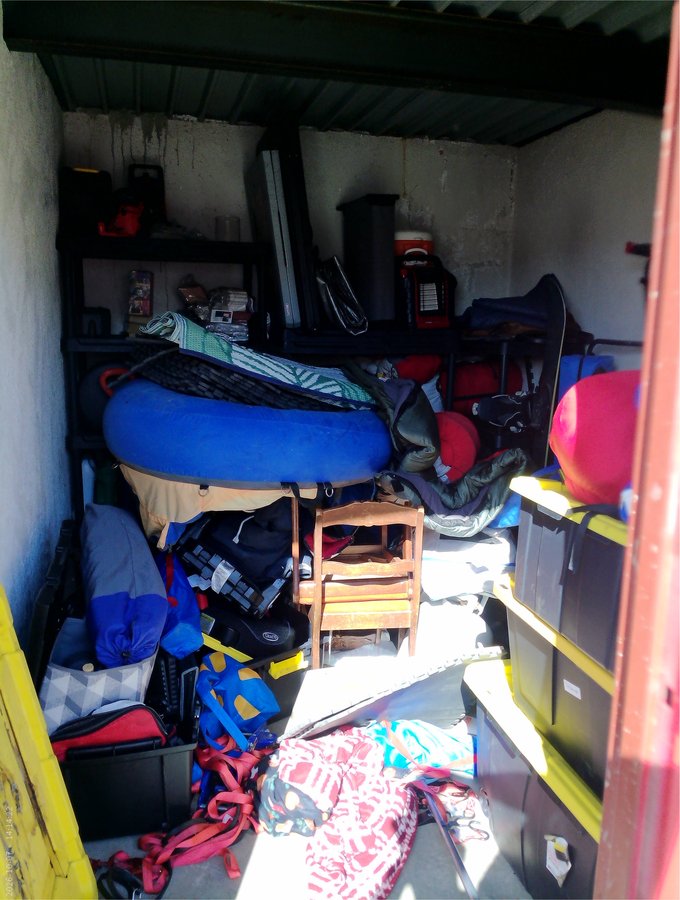 8 x 10 storage unit in Longmont, CO