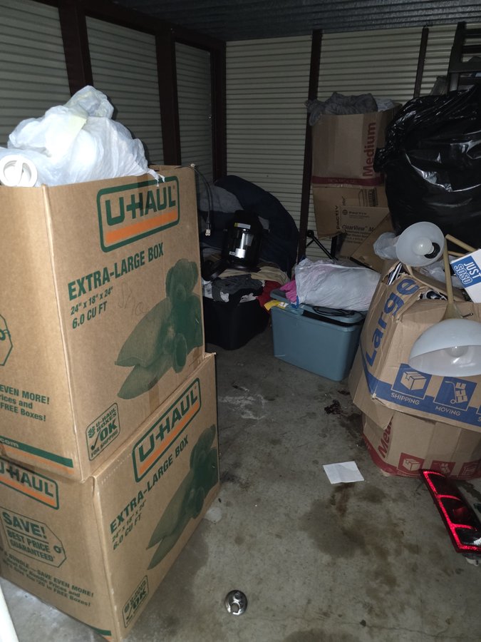 10 x 10 storage unit in Houston, TX