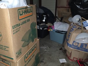 10 x 10 storage unit in Houston, TX