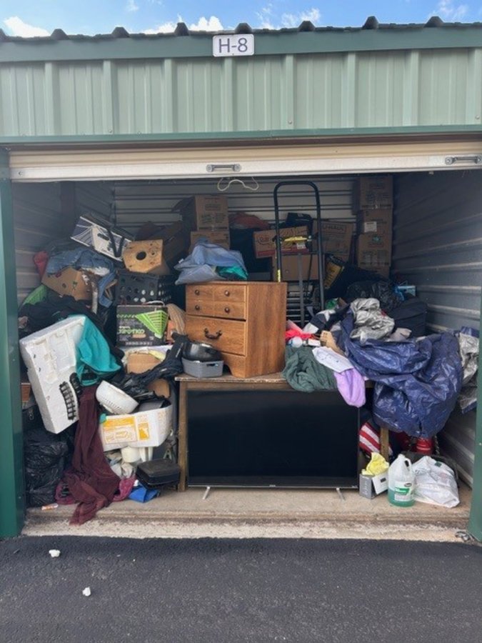 10 x 10 storage unit in Prescott Valley, AZ