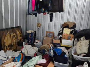 10 x 10 storage unit in Roseville, MN