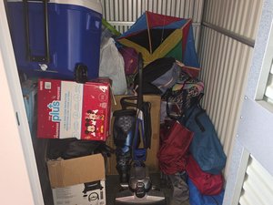 5 x 5 storage unit in San Leandro, CA