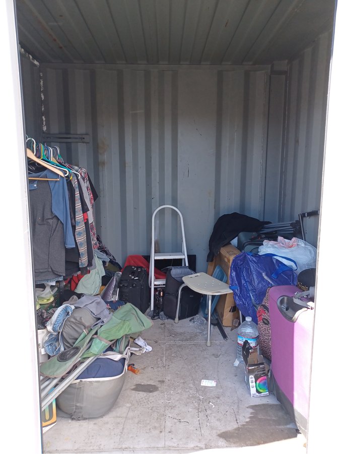 8 x 8 storage unit in West Sacramento, CA