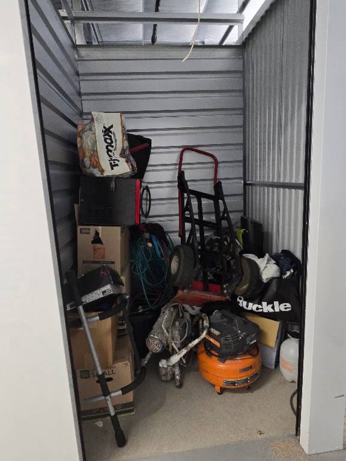 5 x 5 storage unit in Broomfield, CO