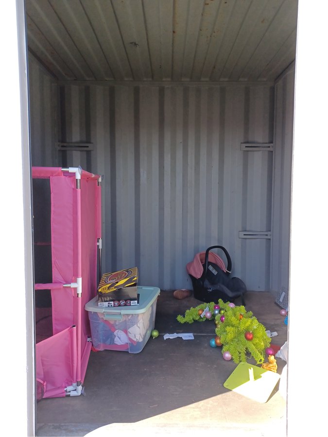 8 x 8 storage unit in West Sacramento, CA