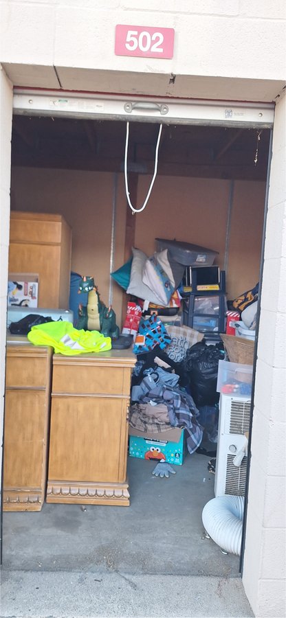 10 x 10 storage unit in San Bernardino, CA