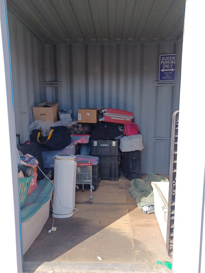 7 x 8 storage unit in West Sacramento, CA