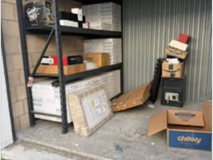8 x 9 storage unit in Irvine, CA