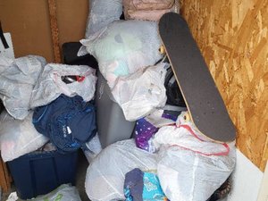 5 x 5 storage unit in Upland, CA