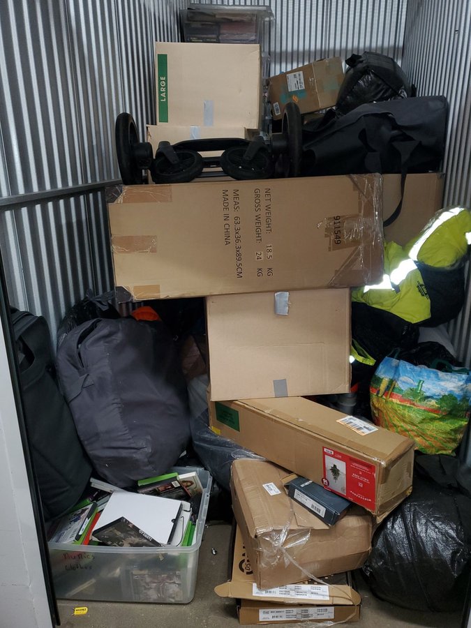 5 x 10 storage unit in Bronx, NY