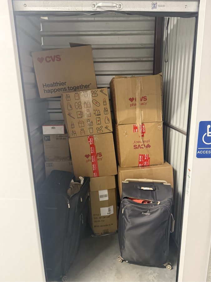 5 x 5 storage unit in New Milford, CT