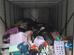8 x 16 storage unit in Lakeside, CA