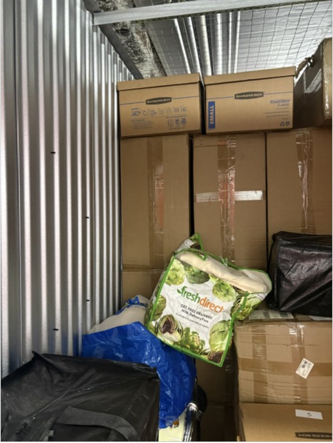 5 x 10 storage unit in Brooklyn, NY