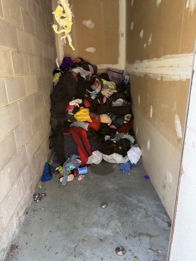5 x 10 storage unit in Richmond, VA