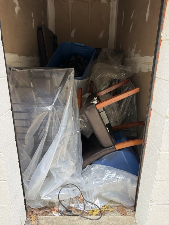 5 x 10 storage unit in Richmond, VA